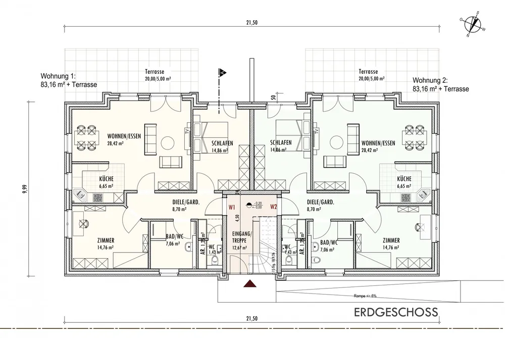Grundriss Erdgeschoss